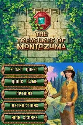 Treasures of Montezuma, The (USA) screen shot title